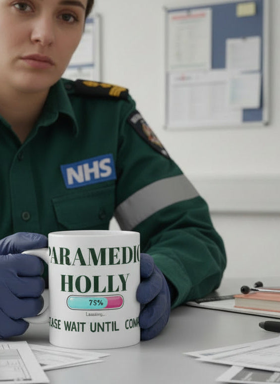 Paramedic Loading Mug - Personalised