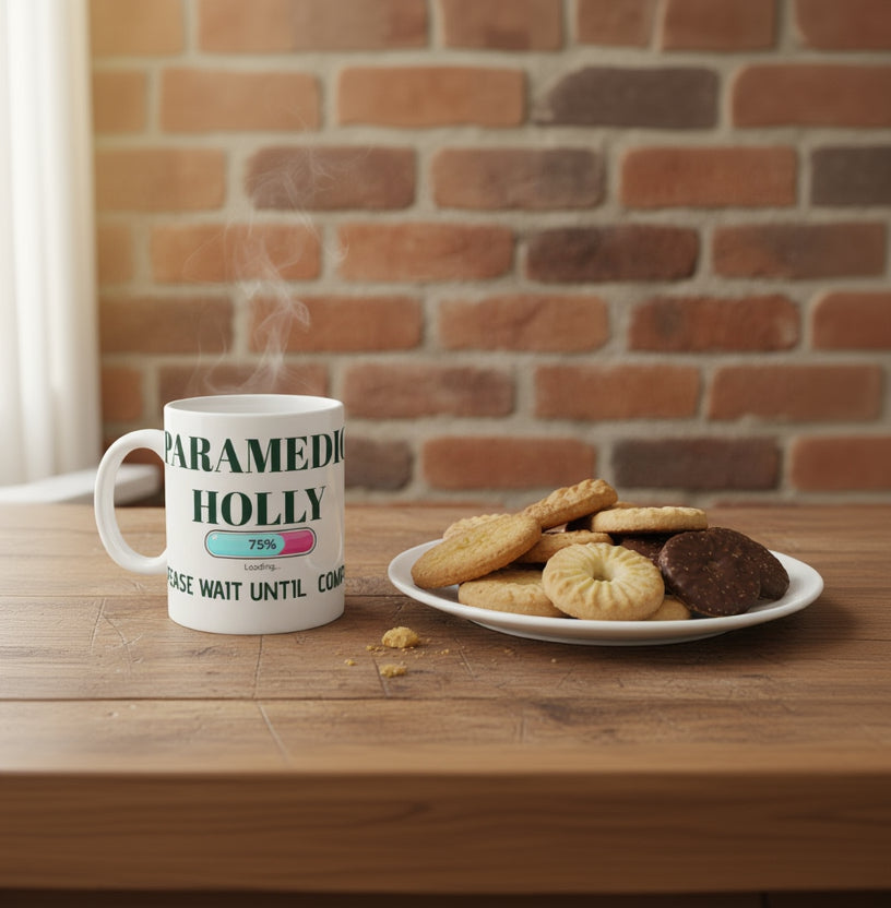 Paramedic Loading Mug - Personalised