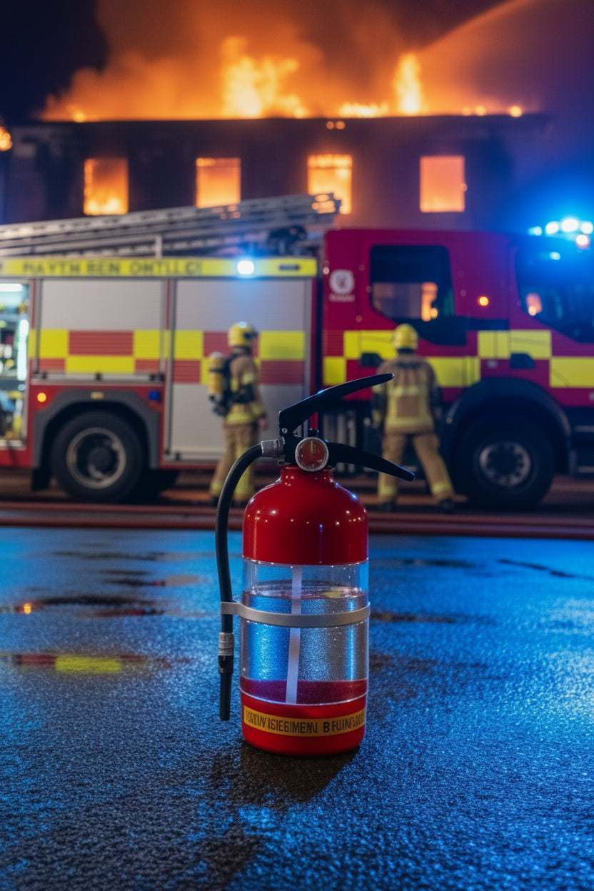 Fire Extinguisher Drink Dispenser