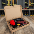 Firefighter Socks + Repurposed Firehose Keychain