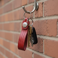 Playful Keyring Made from Ex-Fire Hose