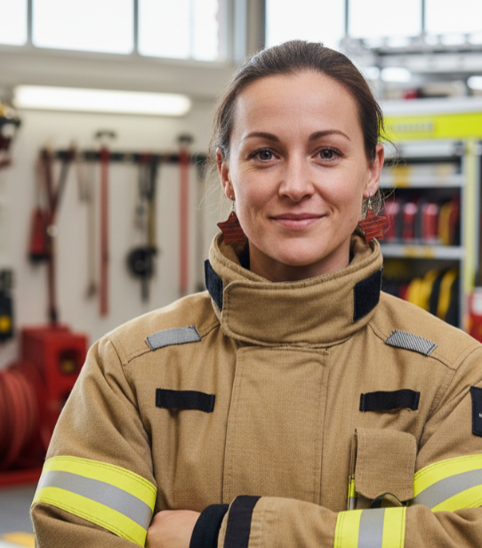 Rescued & Recycled – Unique Fire Hose Star Earrings