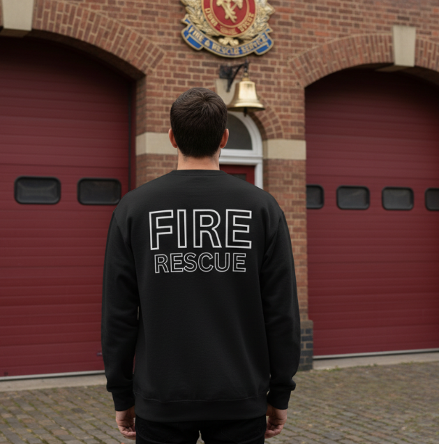 Everyday Hero – Unisex Firefighter Rescue Sweatshirt