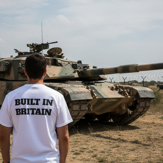 Built In The Army - T-shirt