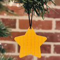 Eco-Friendly Yellow Star Ornaments