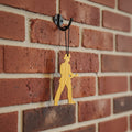 Eco-Friendly Yellow Firefighter  Ornament