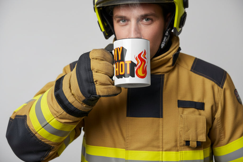 Novelty fun Mug - I Like My Coffee Hot!