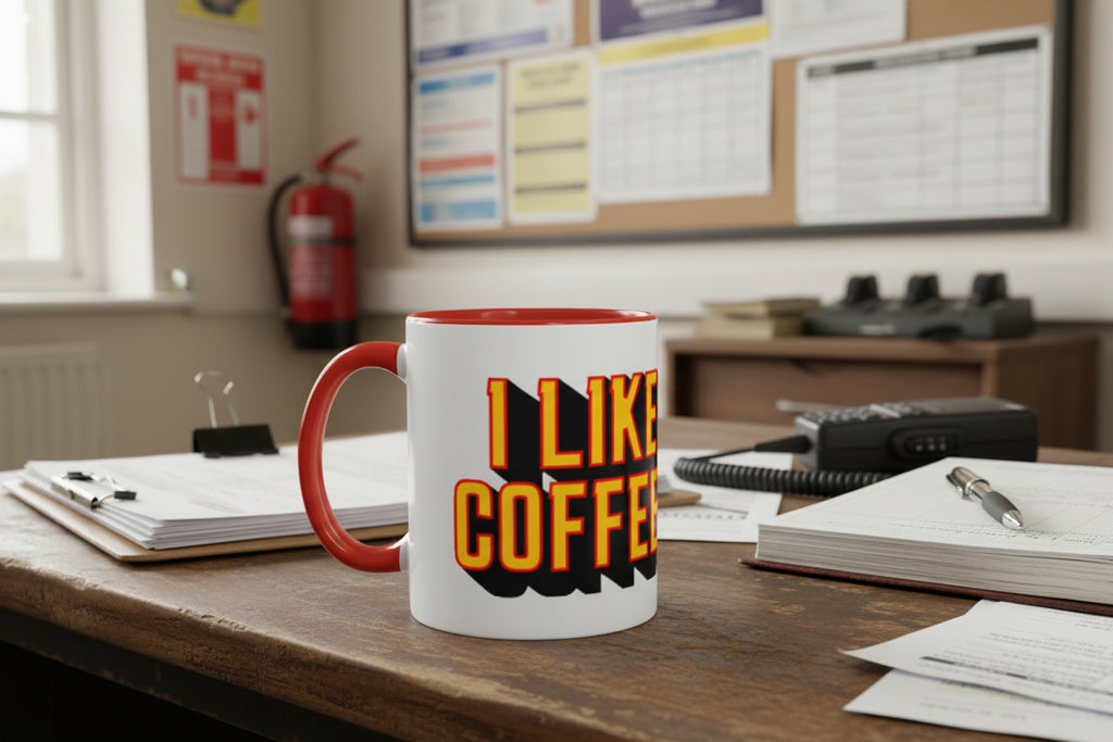 Novelty fun Mug - I Like My Coffee Hot!