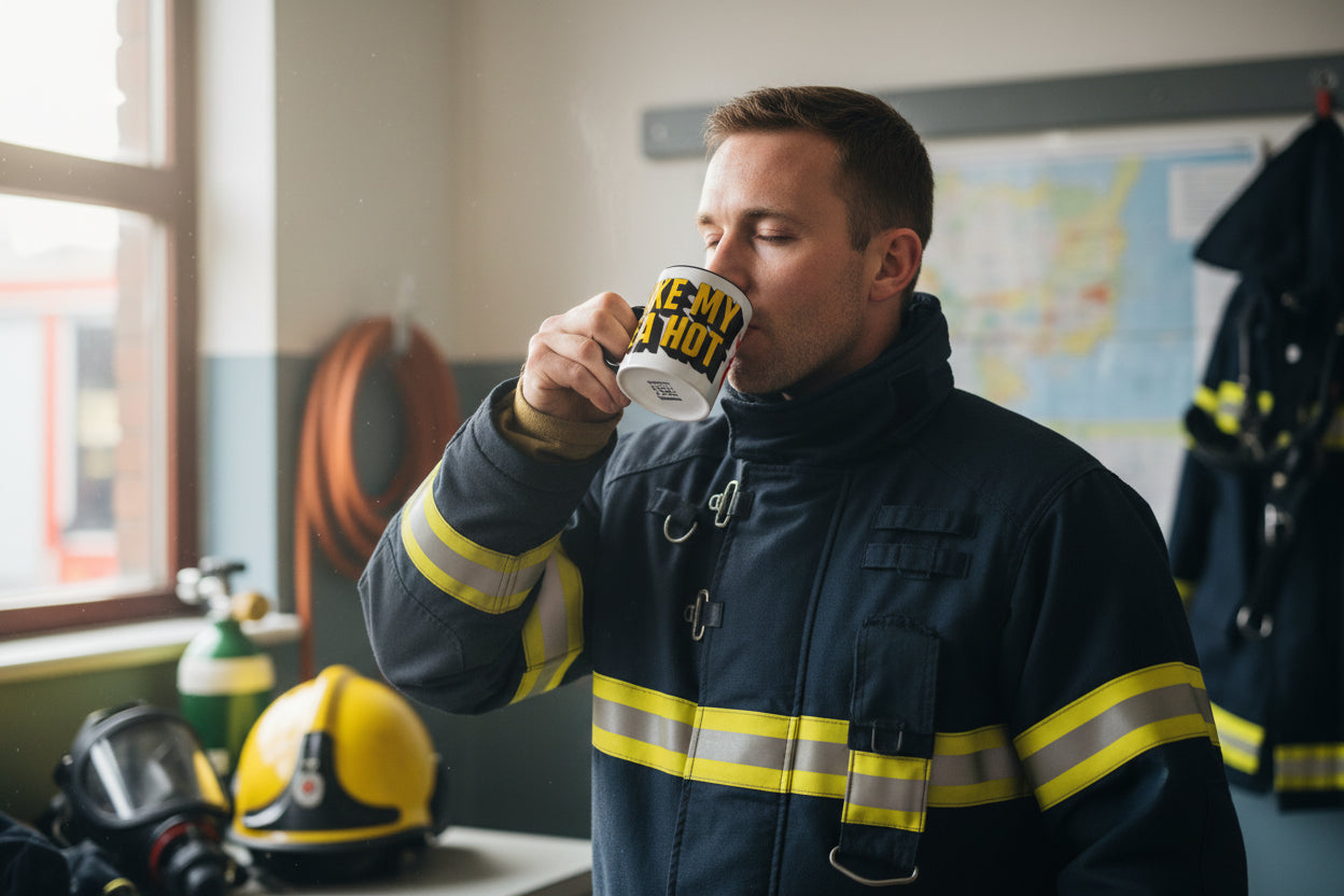 Novelty fun Mug - I Like My Tea Hot!