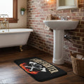 A Firefighter-Themed Black Mat