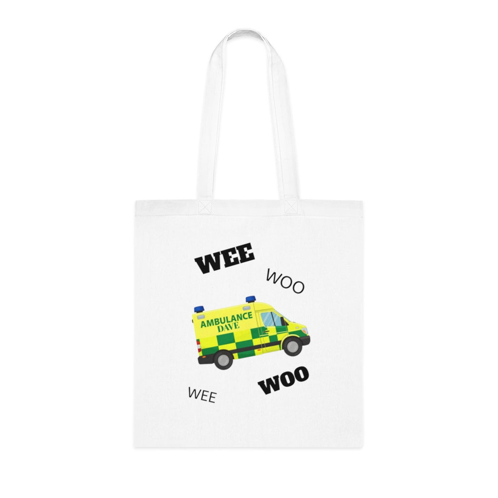 Ambulance WEE WOO Tote | Cotton Tote Bag