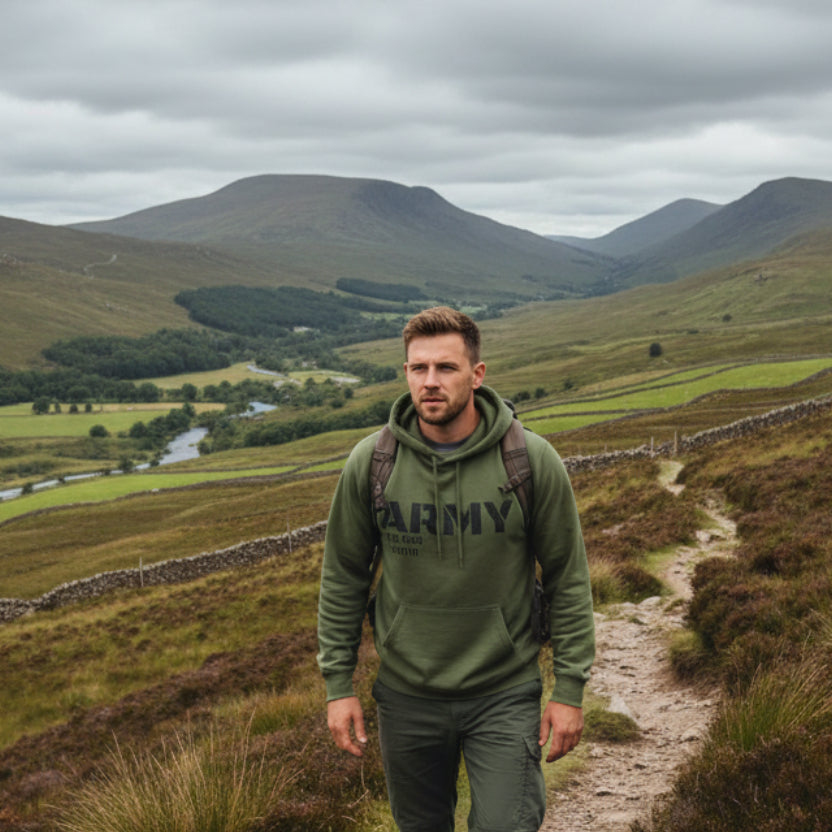 Personalised Army Hoodie