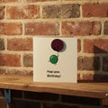 Eco-Friendly Firefighter Birthday Card