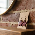 Unique Fire Hose Star Handmade Earrings