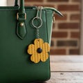 Ex-Fire Hose Yellow Flower Key Chain