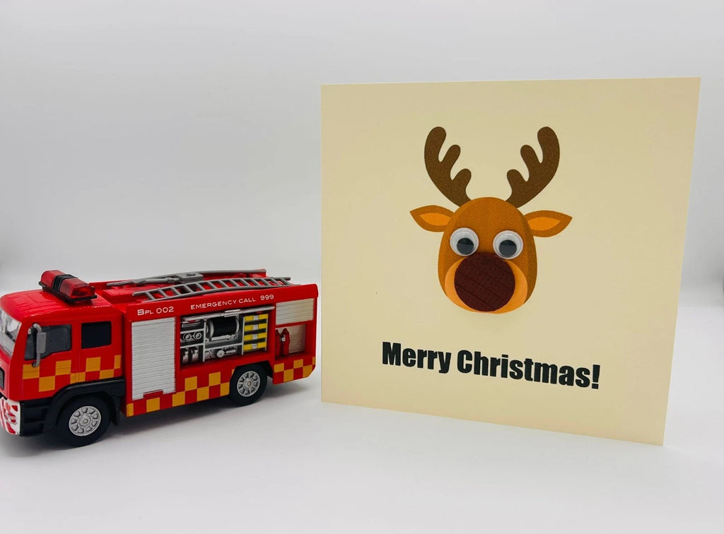 From Fire to Festive – Eco-Friendly Christmas Card Crafted from Decommissioned Fire Hose