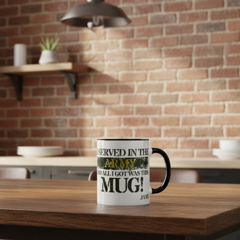 Personalised Army Mug