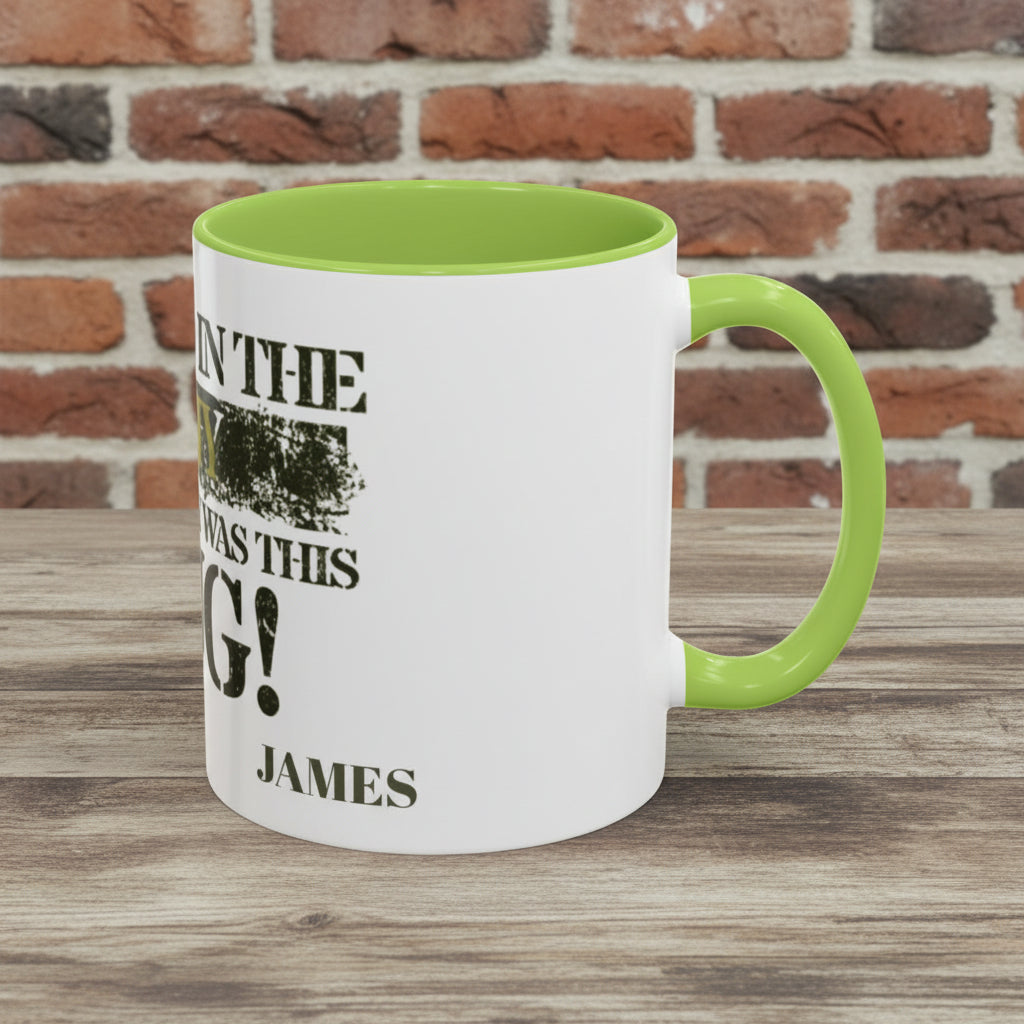 Personalised Army Mug
