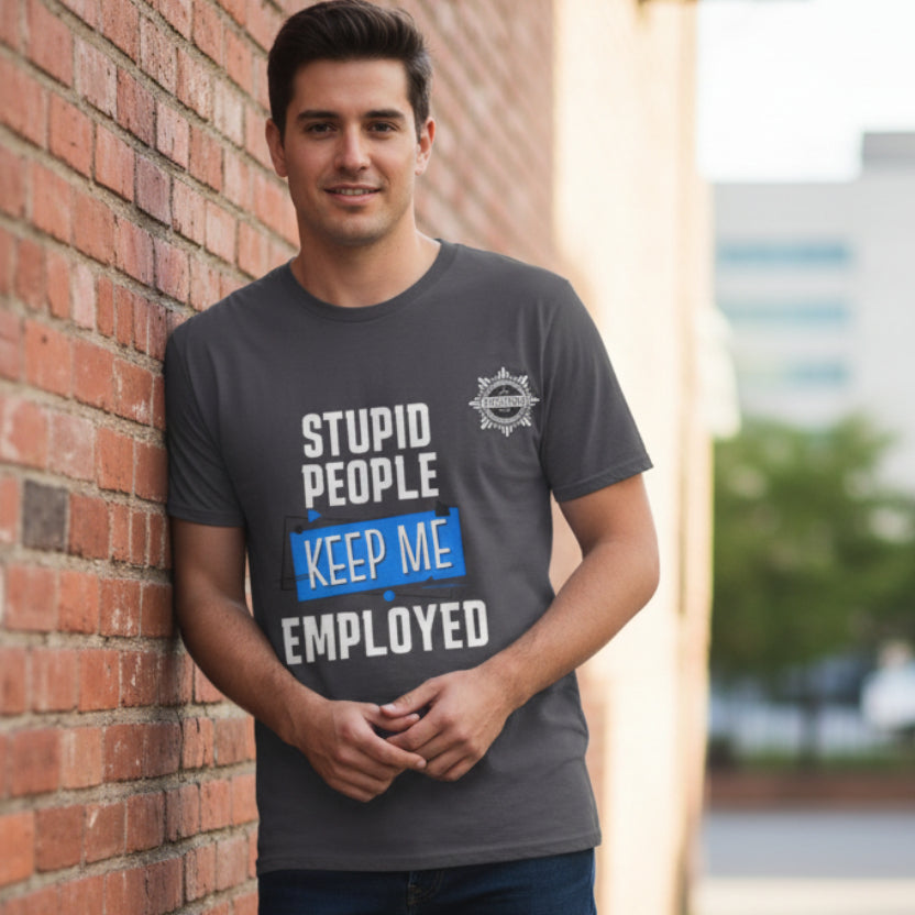 Police Funny Slogan T-Shirt