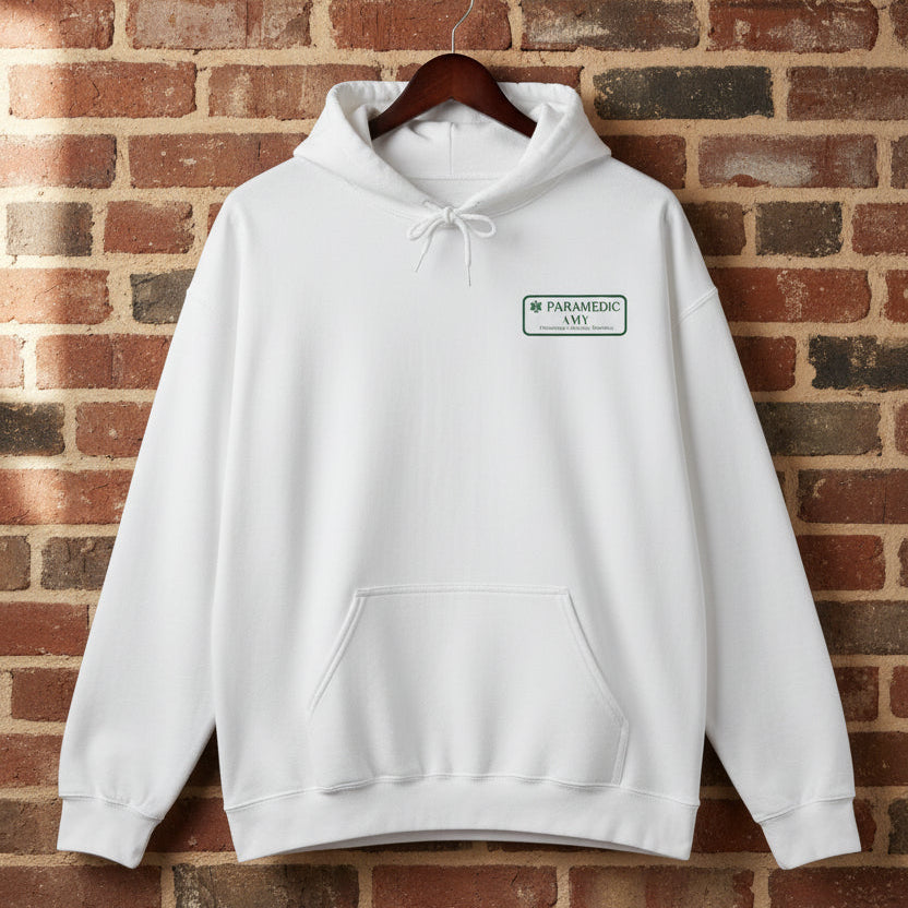Paramedic Personalised Hooded Sweatshirt
